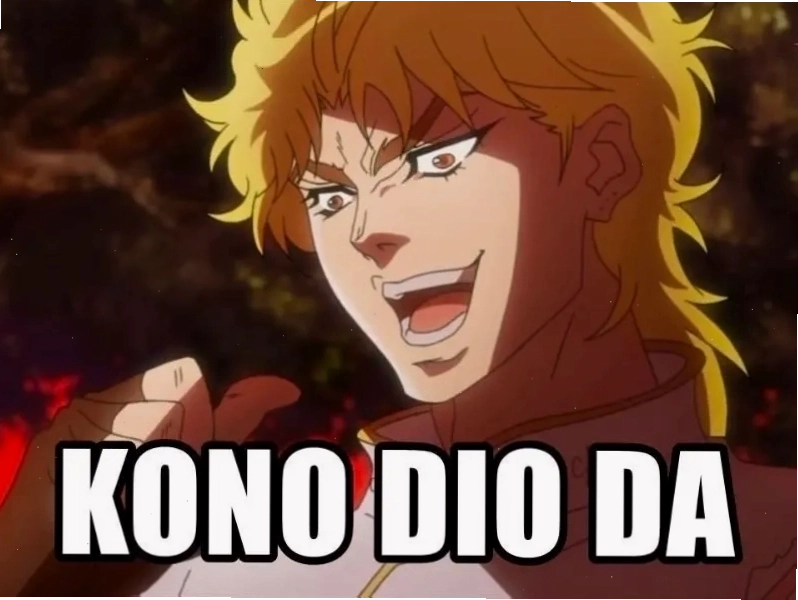 Bộ sưu tập jojo adventure meme khiến fan bùng nổ