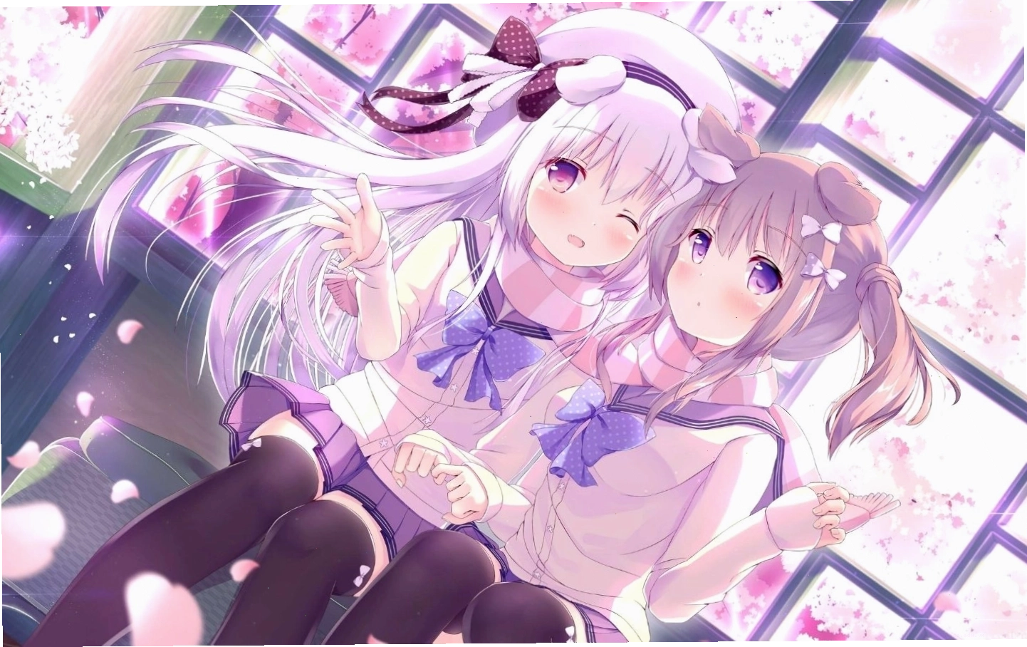 Cánh đồng hoa và cây cỏ anime