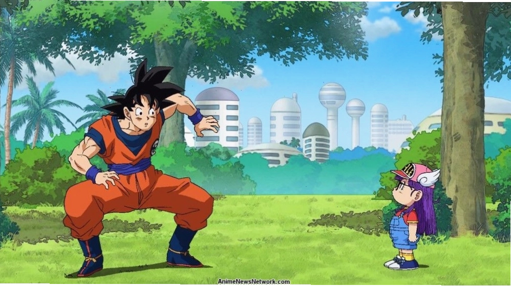 Cảnh phim anime hài hước với hiệu ứng bắt mắt