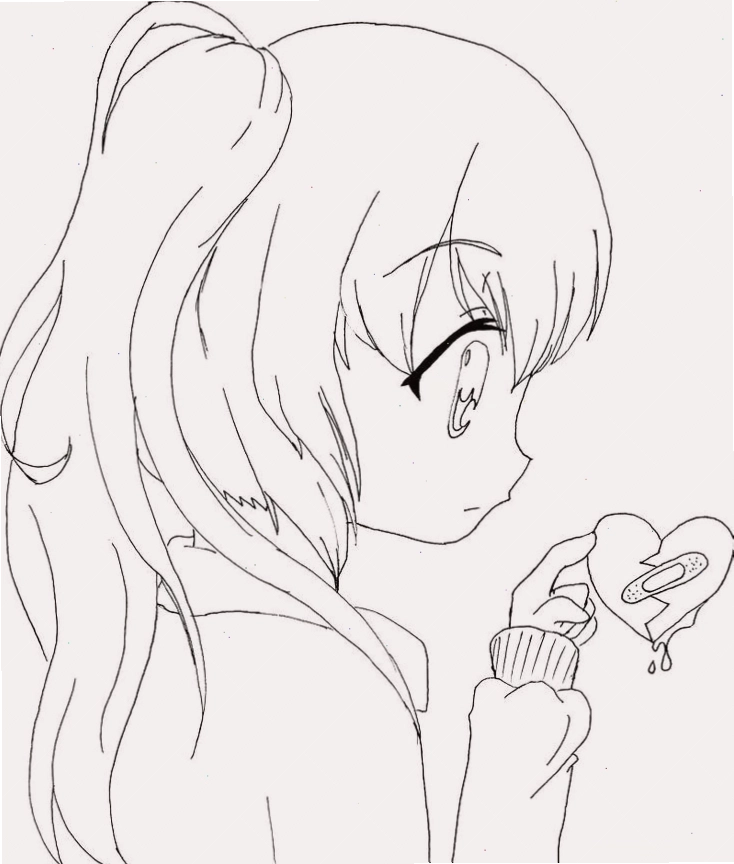 Cặp avatar anime rời với phong cách cute và đáng yêu
