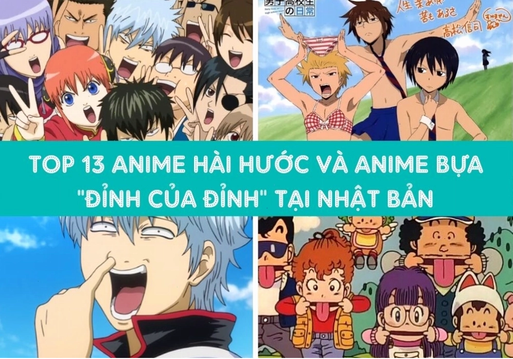 Cặp đôi trong anime tình cảm hài hước với biểu cảm ngại ngùng