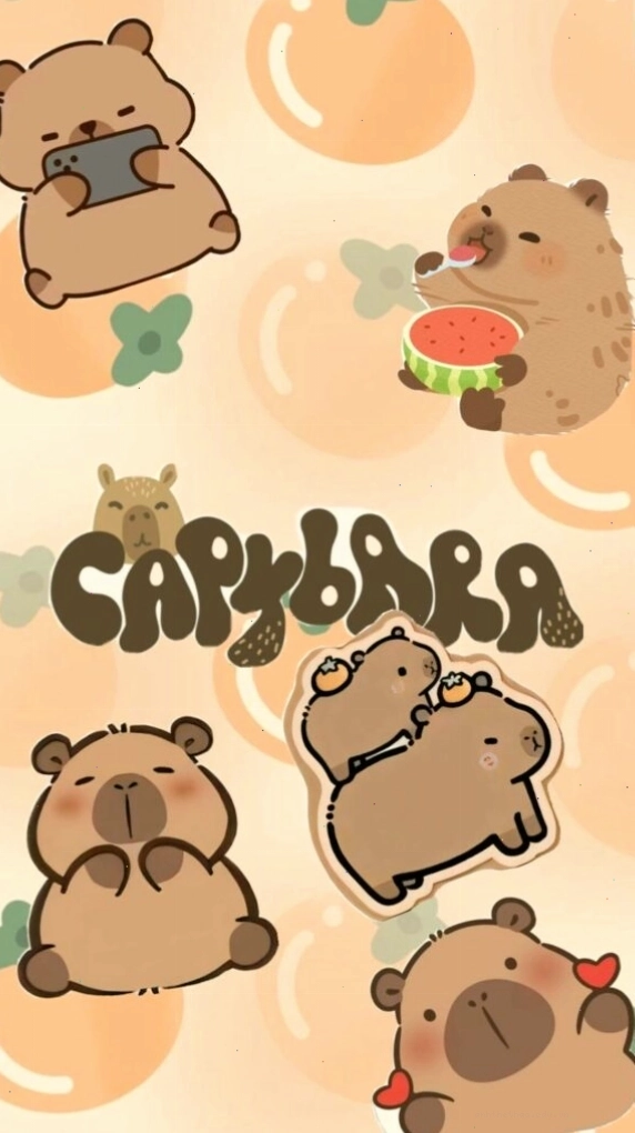 Capybara lạc giữa vườn cam, vẻ mặt ngơ ngác làm avatar