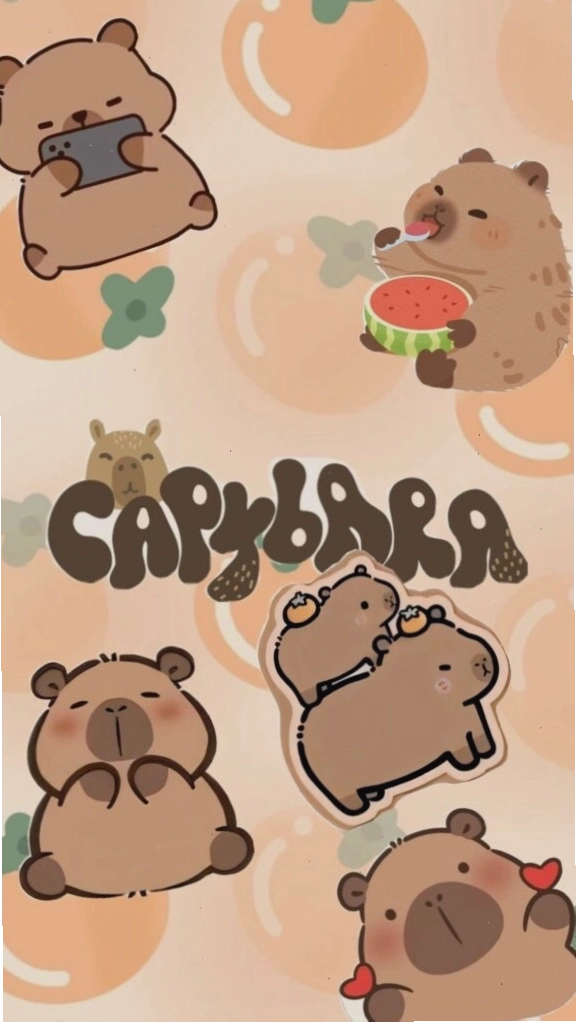 Capybara lạc giữa vườn cam với vẻ mặt ngơ ngác