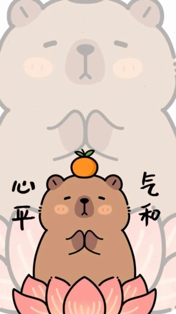 Capybara ngồi thiền, giác ngộ sự vô tri đỉnh cao