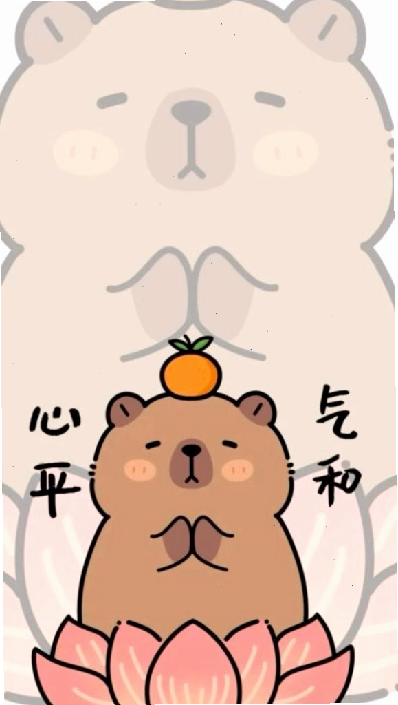 Capybara ngồi thiền, giác ngộ sự vô tri đỉnh cao làm avatar