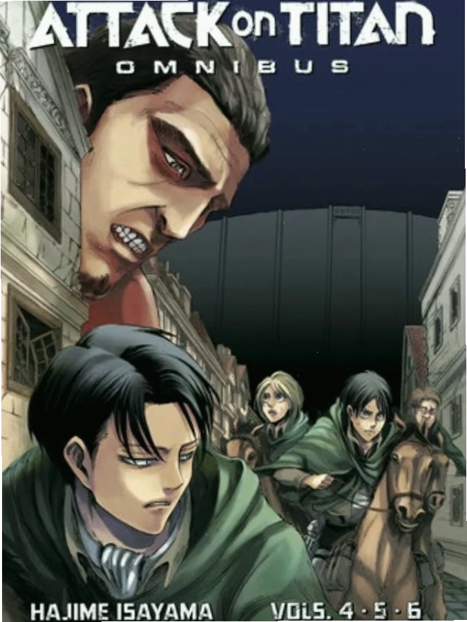 Eren Yaeger, Mikasa Ackerman và Armin Arlert, bộ ba nhân vật chính trong Attack on Titan