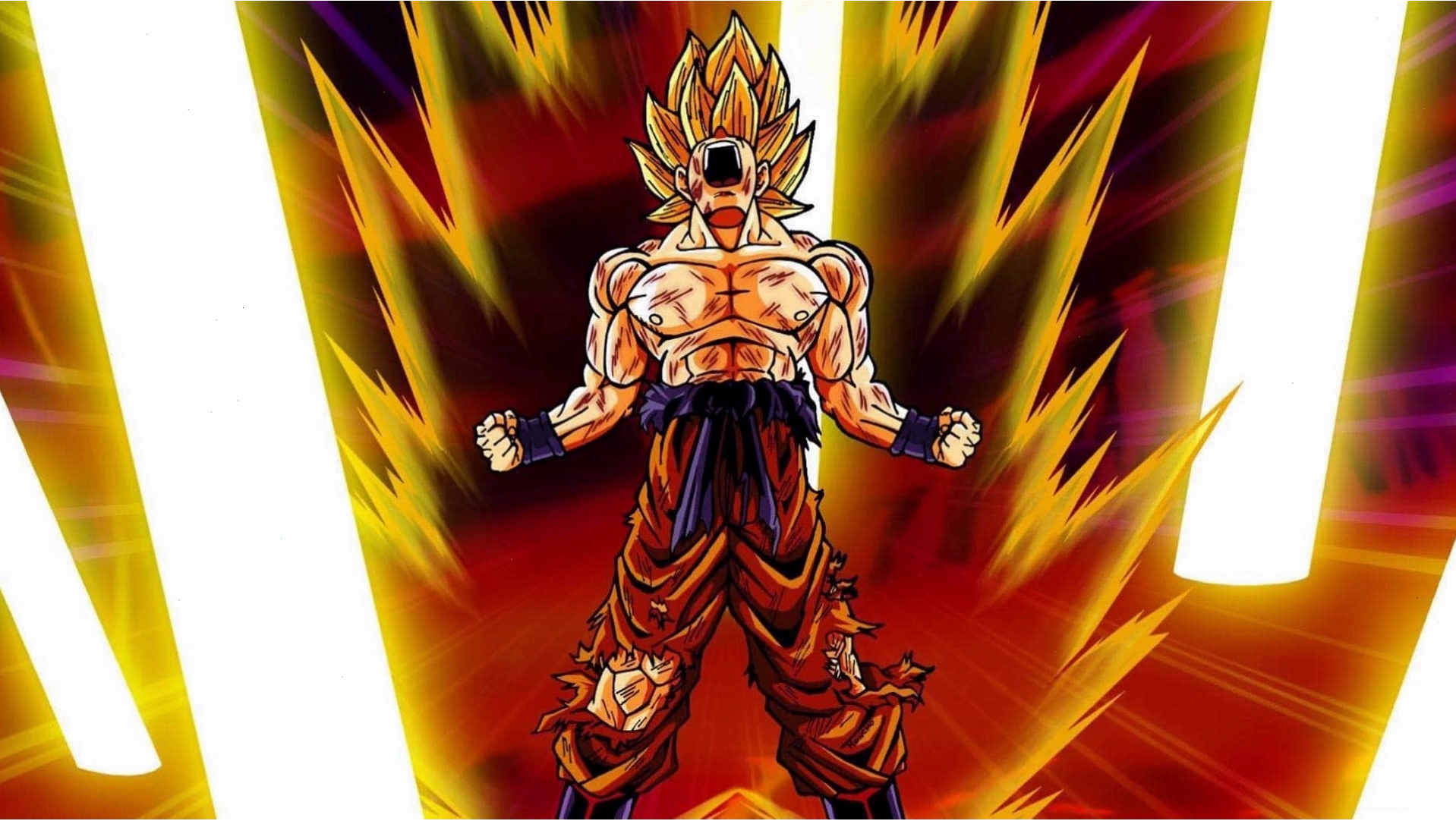 Goku với biểu cảm ngầu đầy tự tin