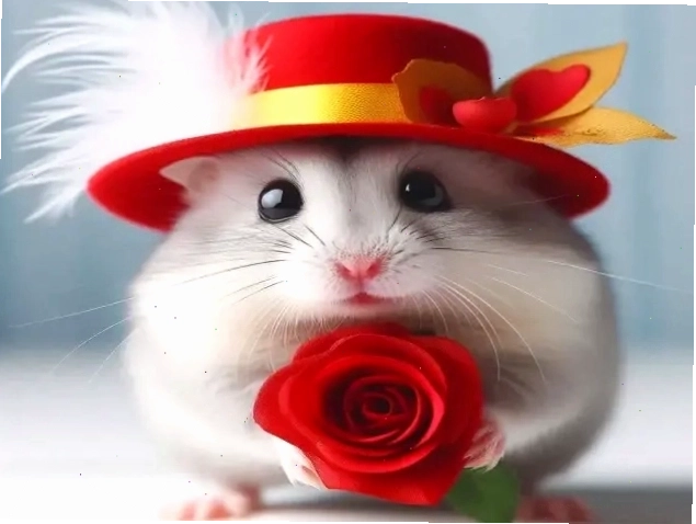 Hamster meme siêu đáng yêu với biểu cảm ngộ nghĩnh