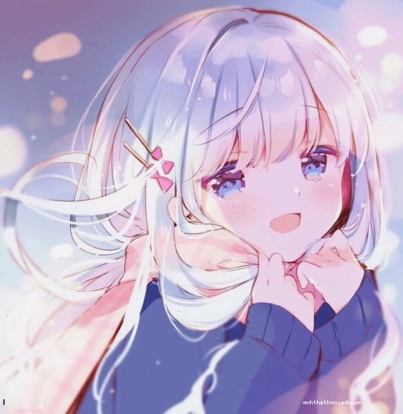 Hình ảnh anime dễ thương, ngọt ngào phù hợp làm avatar