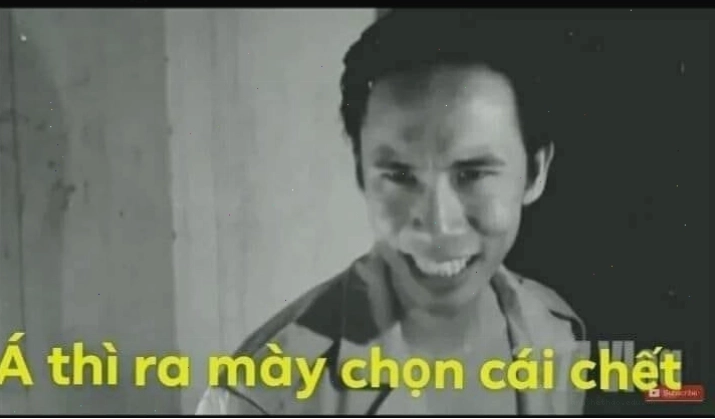 Hình ảnh minh họa meme À thì ra mày chọn cái chết