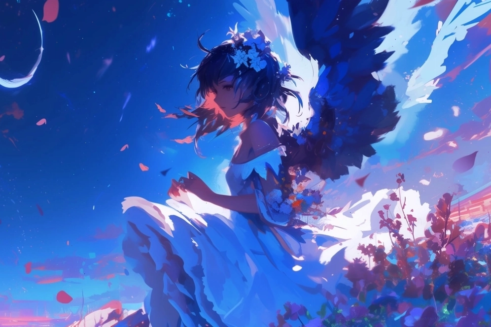 Hình anime lạnh lùng toát lên vẻ uy nghiêm