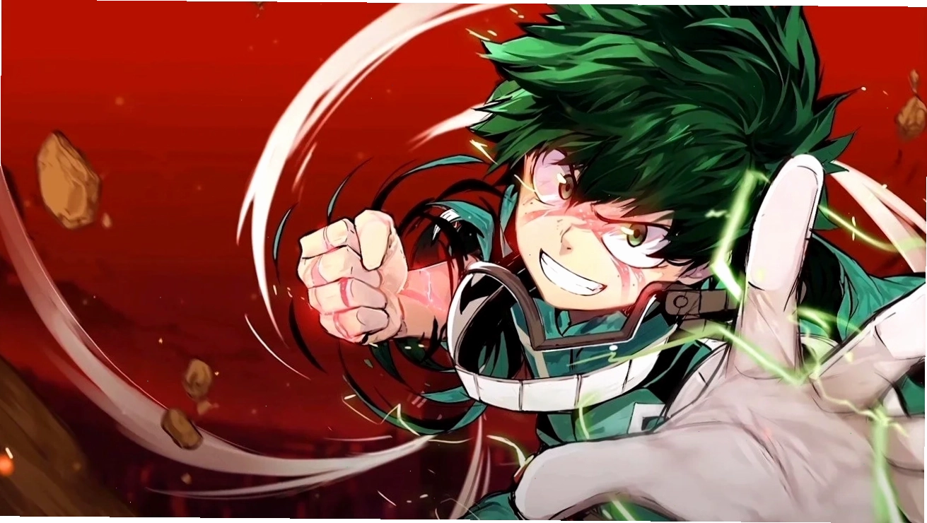 Hình nền anime động GIF với hiệu ứng lung linh