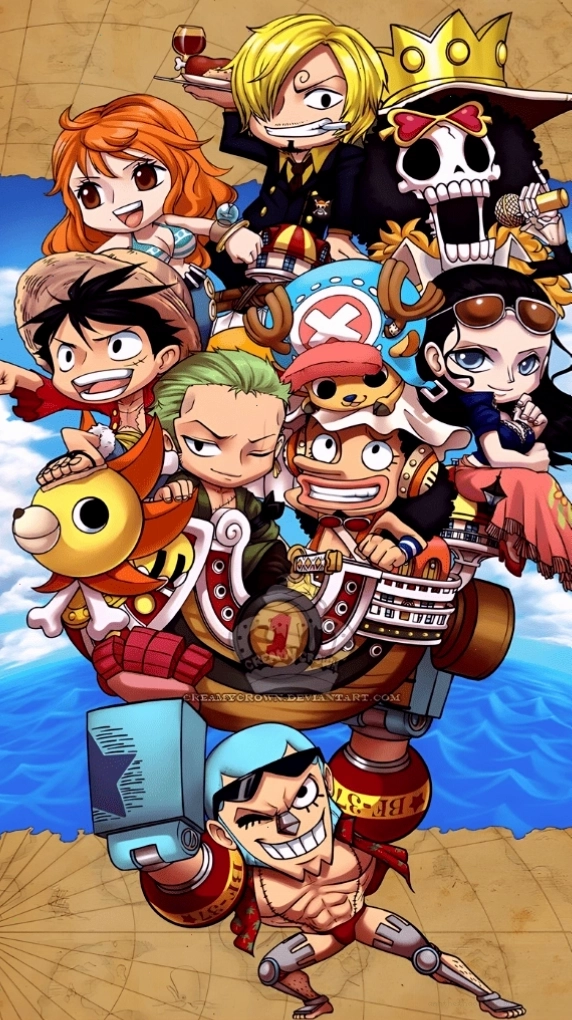 Hình nền Luffy Gear 5 với nụ cười rạng rỡ