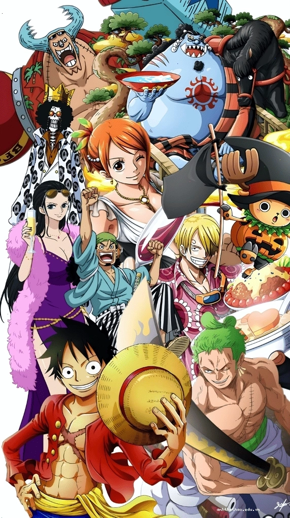 Hình nền Luffy ngầu lòi với sức mạnh áp đảo