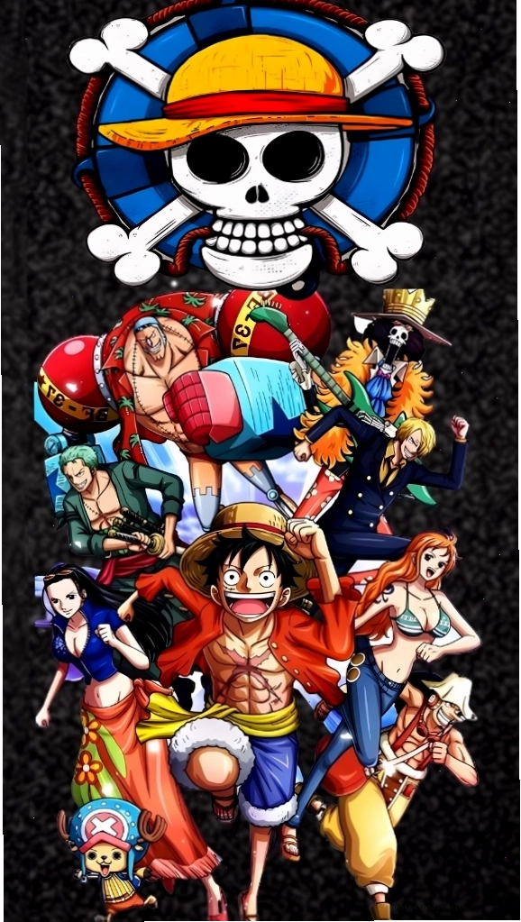 Hình nền Luffy phiên bản chibi cực dễ thương