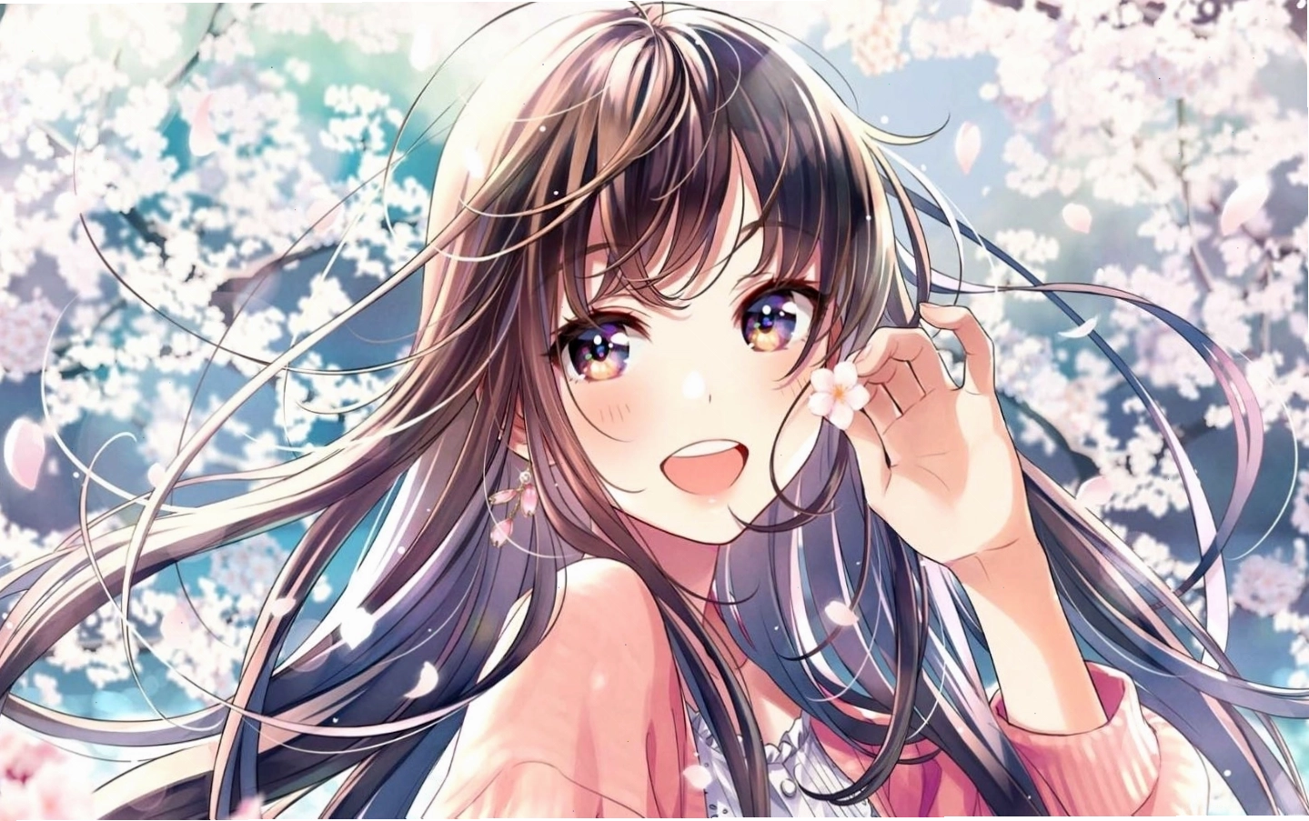 Khu rừng anime xanh mướt tràn đầy sức sống
