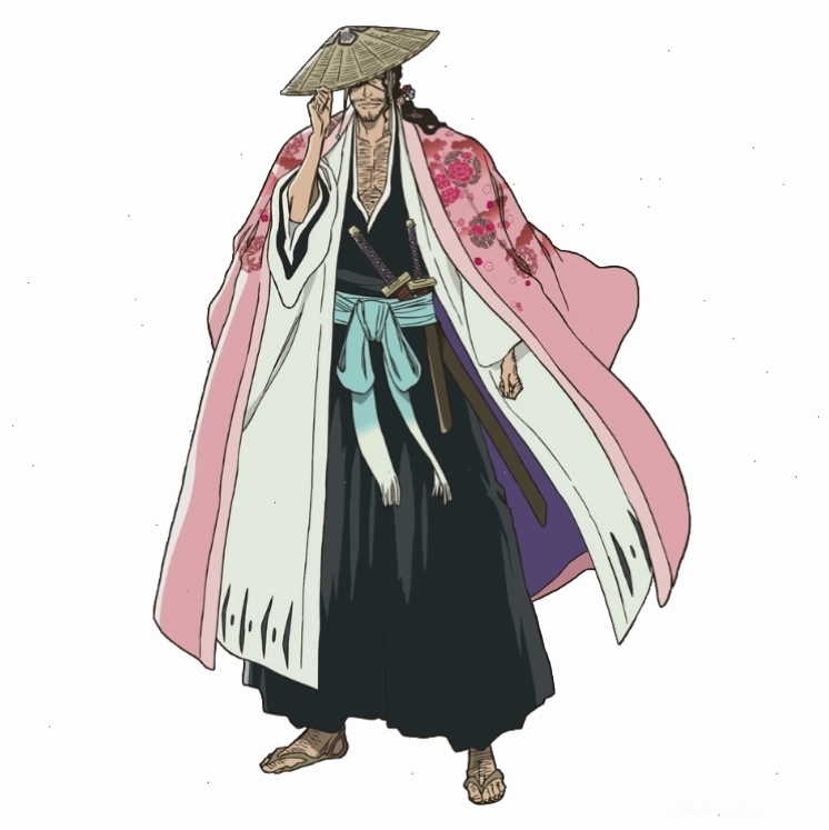 Kyoraku Shunsui, đội trưởng Đội 1 Gotei 13 với Zanpakuto độc đáo trong Bleach
