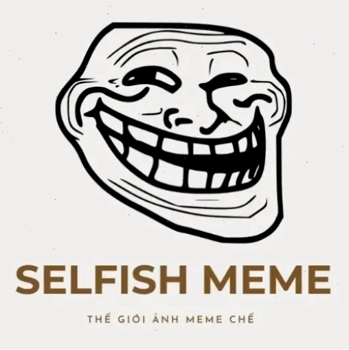 Logo trang The Selfish Meme, nguồn gốc của nhiều ảnh chế độc đáo