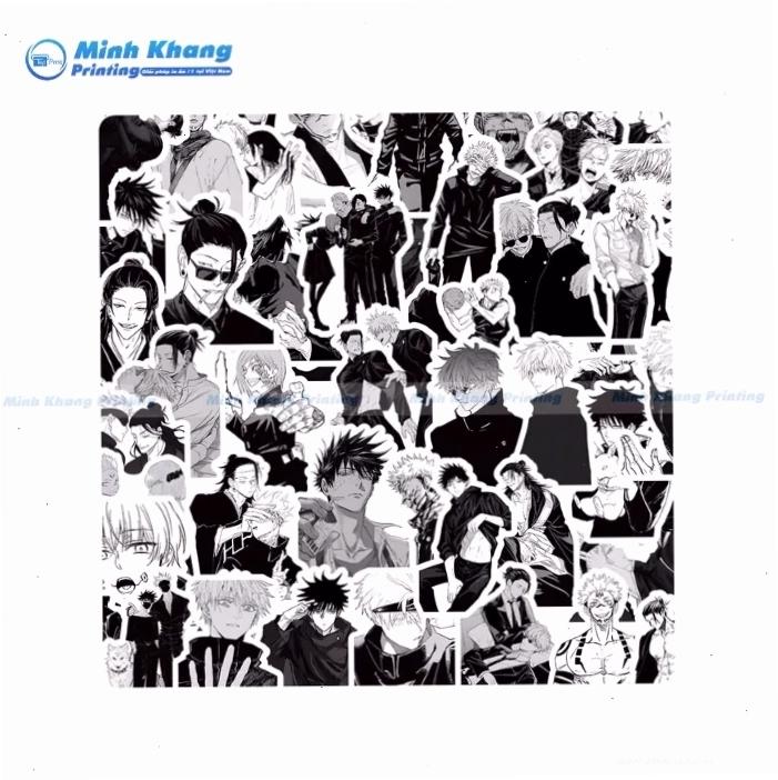 Máy móc hiện đại trong xưởng in sticker