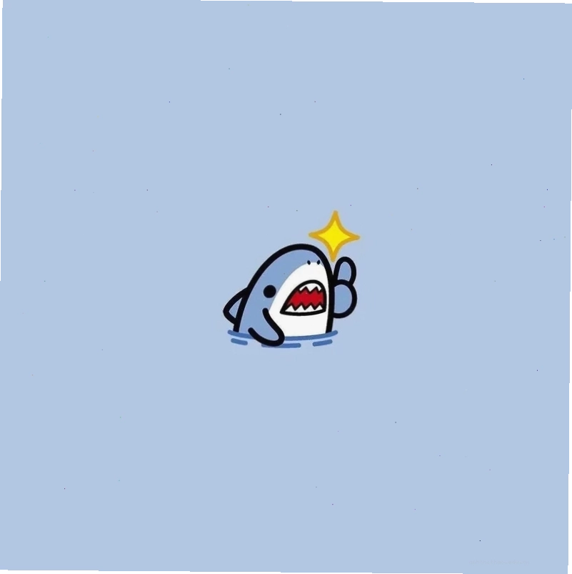 Meme cá mập dễ thương với loạt biểu cảm cực độc
