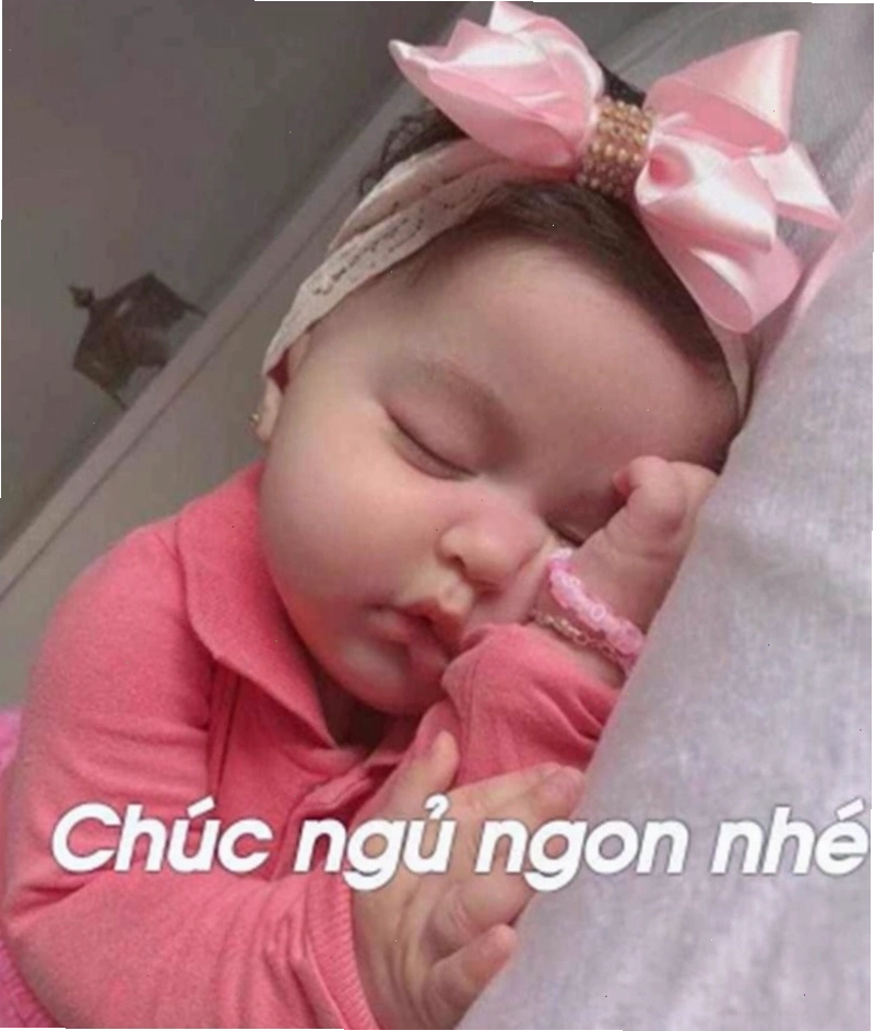 Meme dễ thương cho lời chúc ngủ ngon