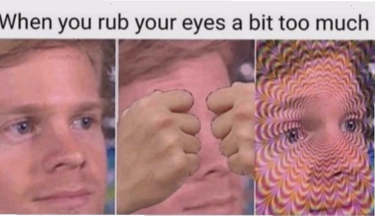 Meme đôi mắt thức tỉnh