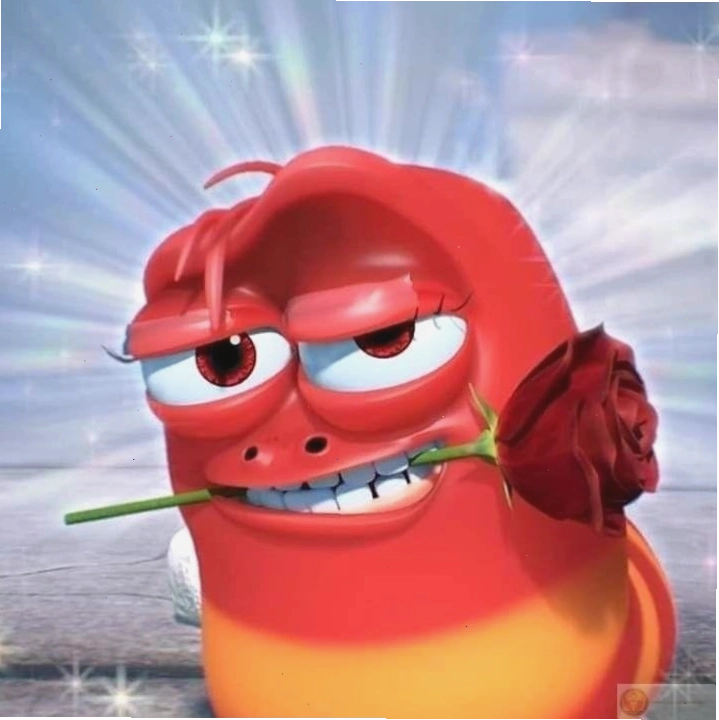 Meme tặng hoa dưới dạng sticker vui nhộn