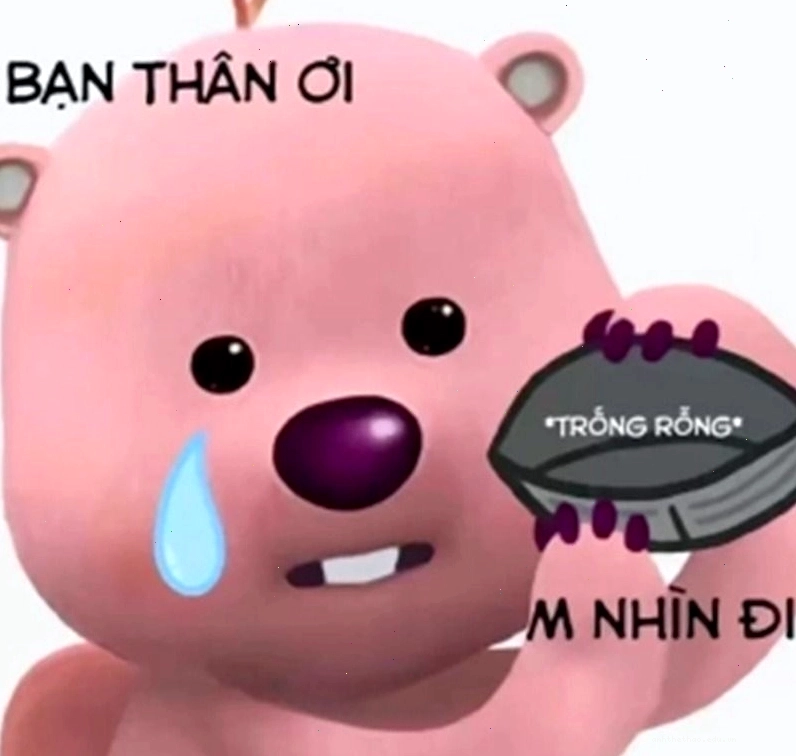 Meme thể hiện sự co kéo chi tiêu khi còn rất ít tiền