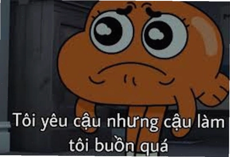 Meme tình yêu tâm trạng về sự hờn giận
