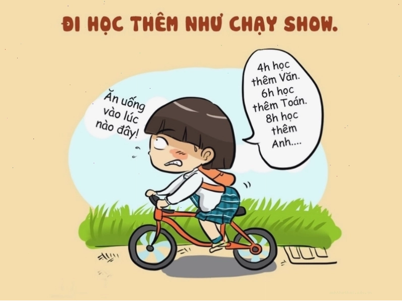 Meme về tình trạng đi học hiện nay