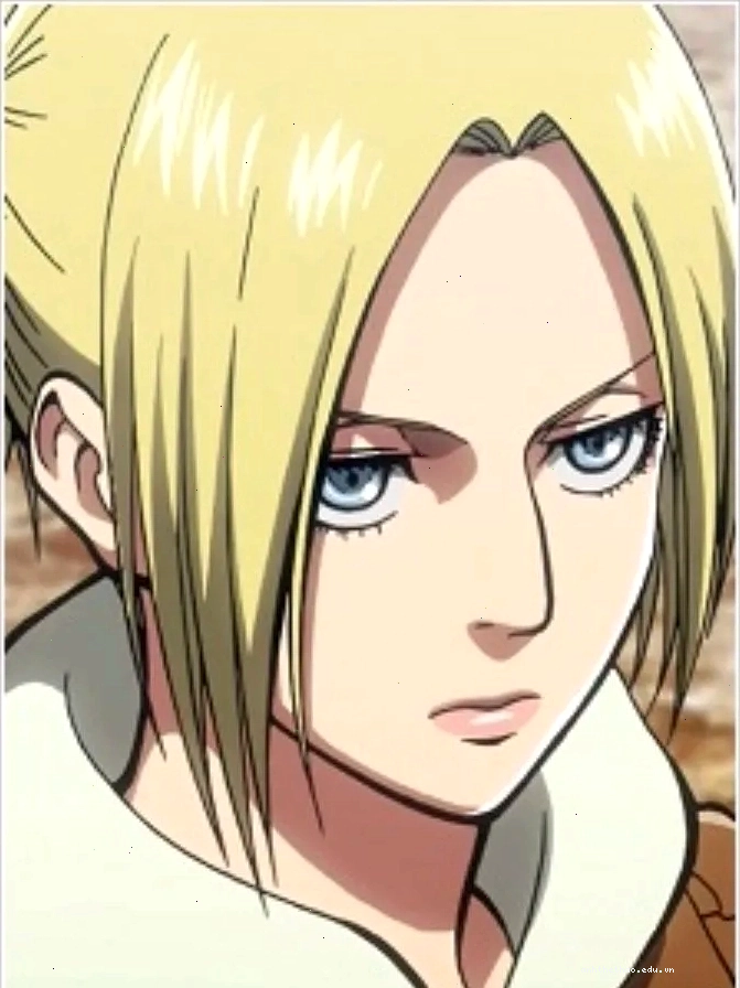 Mikasa Ackerman với biểu cảm quyết tâm