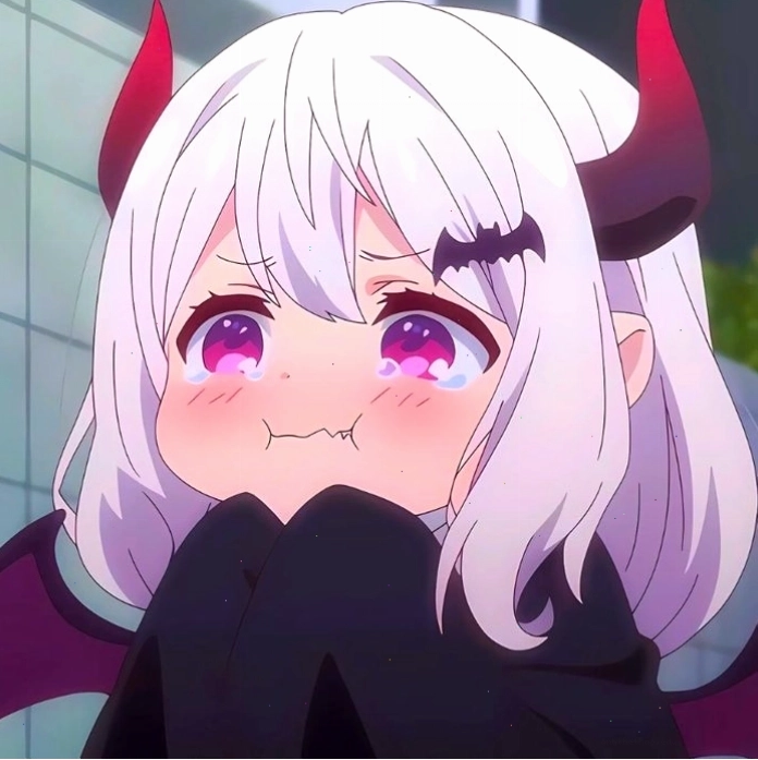Nhân vật ác quỷ anime chibi dễ thương với nét độc đáo