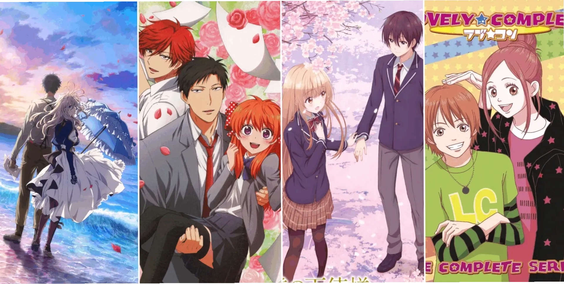 Những bộ phim anime romance có happy ending