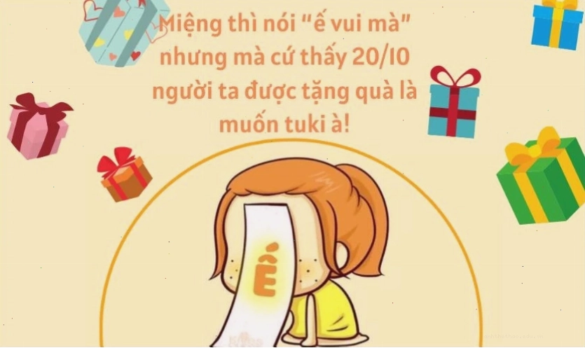 Nỗi khổ 20/10 của hội ế, có thể áp dụng cho mẹ độc thân vui tính