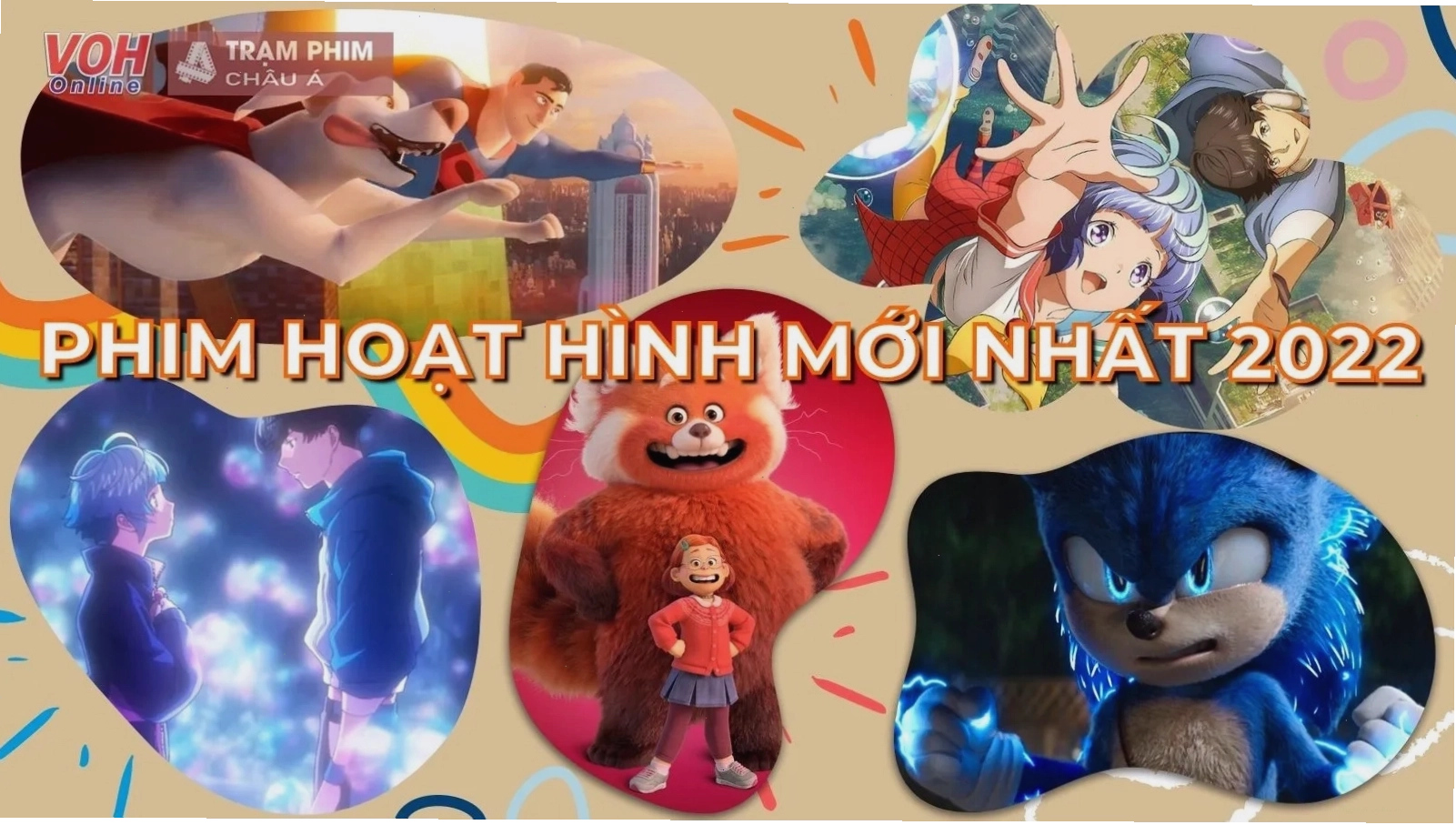 Poster phim hoạt hình mới nhất