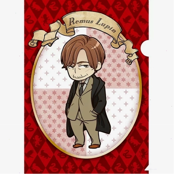 Remus Lupin phiên bản anime với vẻ ngoài điềm đạm và có chút u buồn