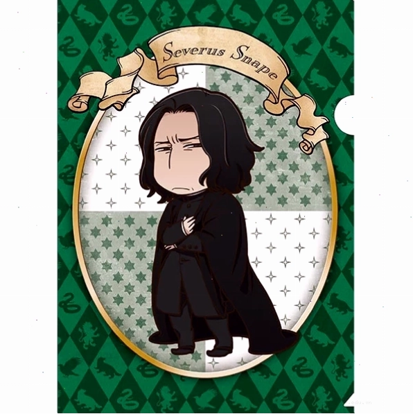 Severus Snape phiên bản anime với vẻ ngoài bí ẩn và khắc khổ