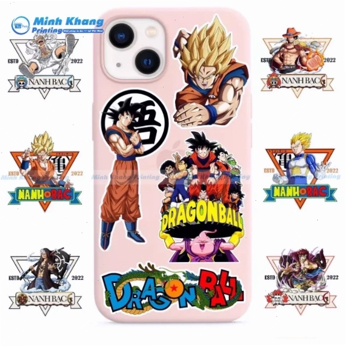 Sticker anime với màu sắc cổ điển
