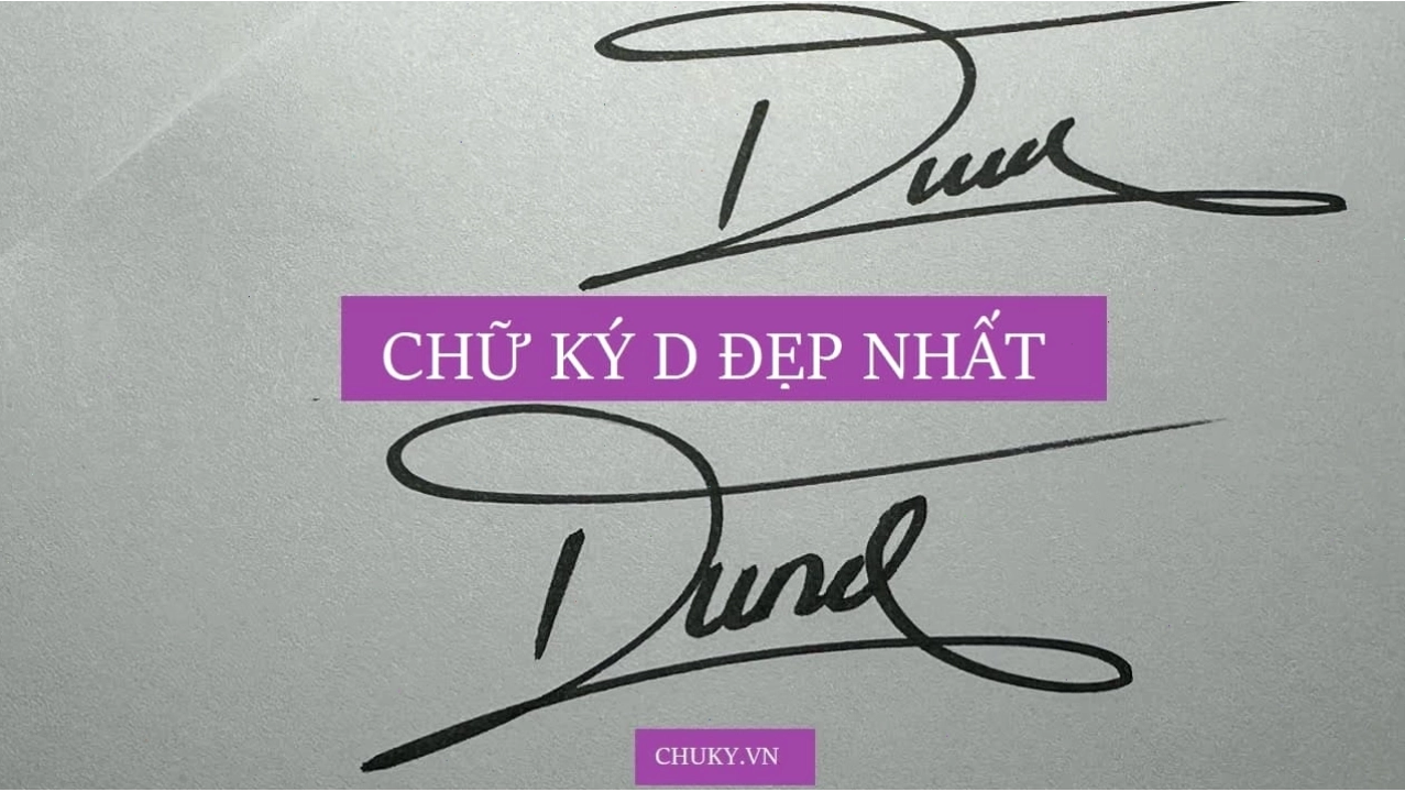 Trang web Chuky.vn cung cấp nhiều mẫu avatar chữ Đ đẹp