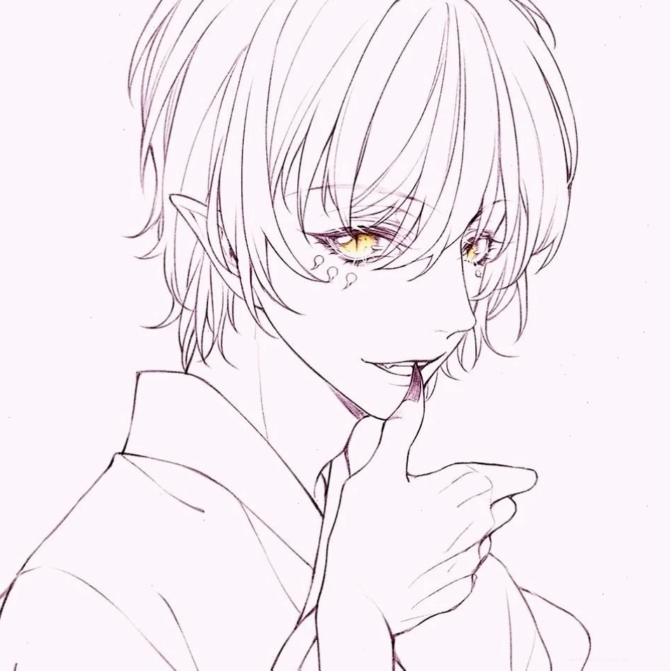 Tranh tô màu anime nam ngầu