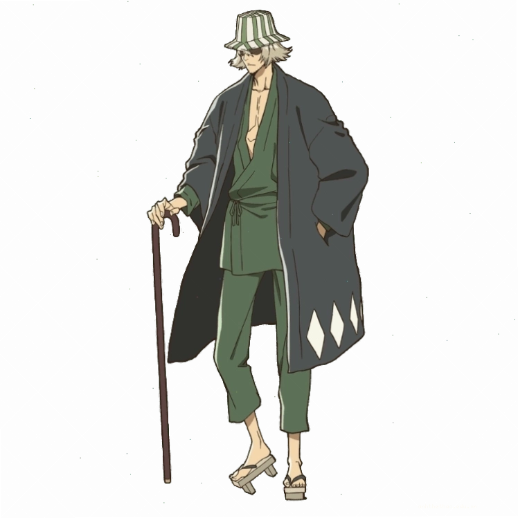 Urahara Kisuke, cựu đội trưởng và nhà khoa học thiên tài trong Bleach