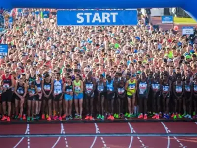 Top hình ảnh đẹp nhất từ trận đấu Angkor Wat Half Marathon