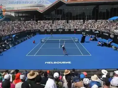 Bộ sưu tập hình ảnh trận đấu Australian Open đẹp nhất