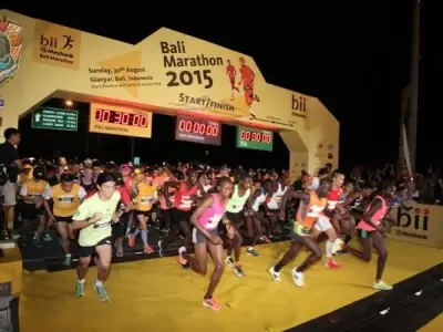 Những khoảnh khắc ấn tượng tại Bali Marathon qua ảnh