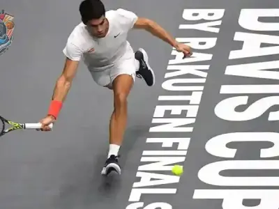 Hình ảnh đẹp và ấn tượng từ trận đấu Davis Cup mới nhất