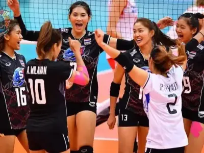 Những hình ảnh đặc sắc từ trận đấu FIVB Volleyball World League