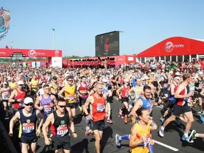 Tổng hợp hình ảnh đẹp nhất từ trận đấu Marathon London