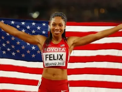 Top 98+ ảnh Allyson Felix, ngọn lửa vàng chói lọi của thể thao Hoa Kỳ