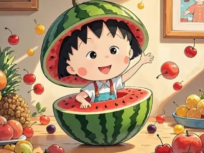 Tải ngay bộ sưu tập avatar dưa hấu chất lừ, cực cute