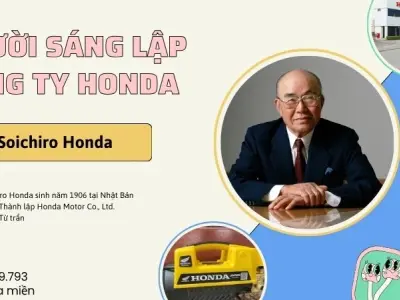Hé lộ bí mật - Người sáng lập công ty Honda là ai thật sự?